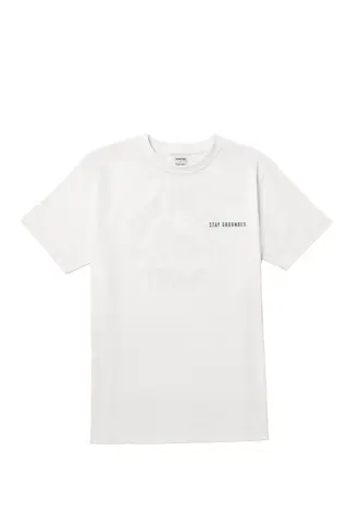 Grounded Collection Oversized White T-Shirt
