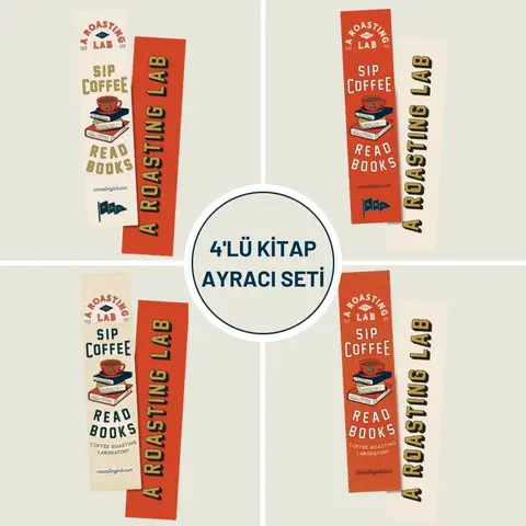 4'lü Kitap Ayracı Seti