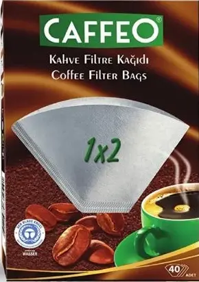 Caffeo Kahve Filtre Kağıdı 1/2 40 Adet