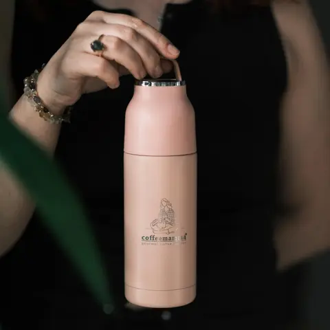 Çelik Termos 400 ml – Pudra