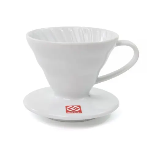 Hario V60 02 Dripper Beyaz Porselen