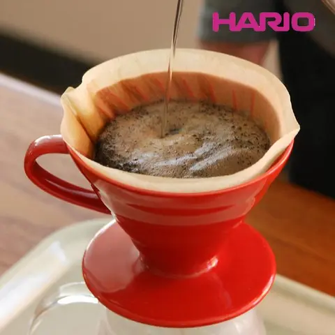 Hario V60 02 Dripper ‘Kırmızı Seramik’