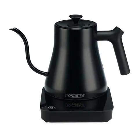 Konchero Isı Ayarlı Siyah Kettle
