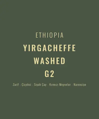 Ethiopia – Yirgacheffe Washed G2