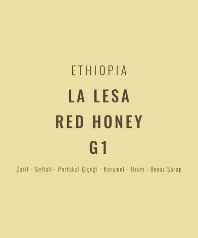Ethiopia – Lalesa G1 Red Honey