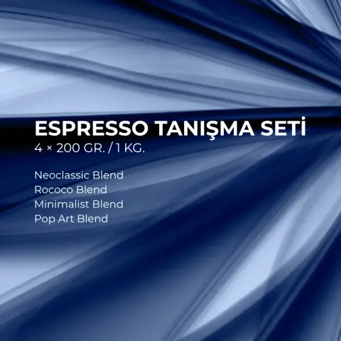 Espresso Tanışma Seti