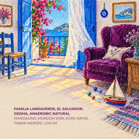Familia Landaverde, El Salvador, Geisha, Anaerobic Natural