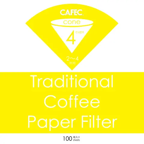 CAFEC Traditional Coffee Paper Filter