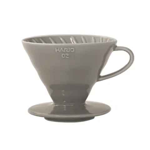 Hario V60 02 Seramik Dripper (Gri)