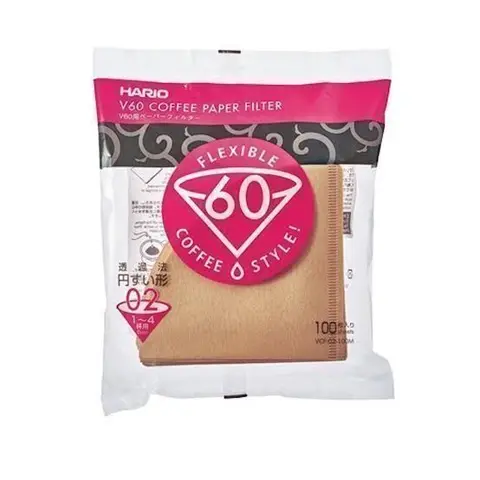 Hario V60 02 Filtre Kağidi Naturel