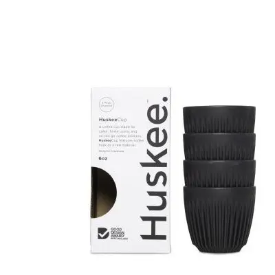 Huskee Cup Charcoal 4Lü (Kapaksiz)