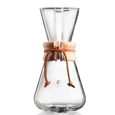 Chemex Ahşap Boyunlu 3 Cup