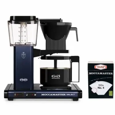 Moccamaster Select Filtre Kahve Makinesi Gece Mavisi 1.25 Lt Cam