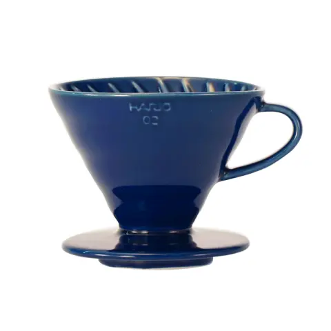 Hario V60 02 Seramik Dripper (Mavi)