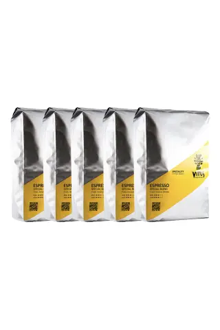 5x1000 gr. Espresso Blend Avantajlı Paket